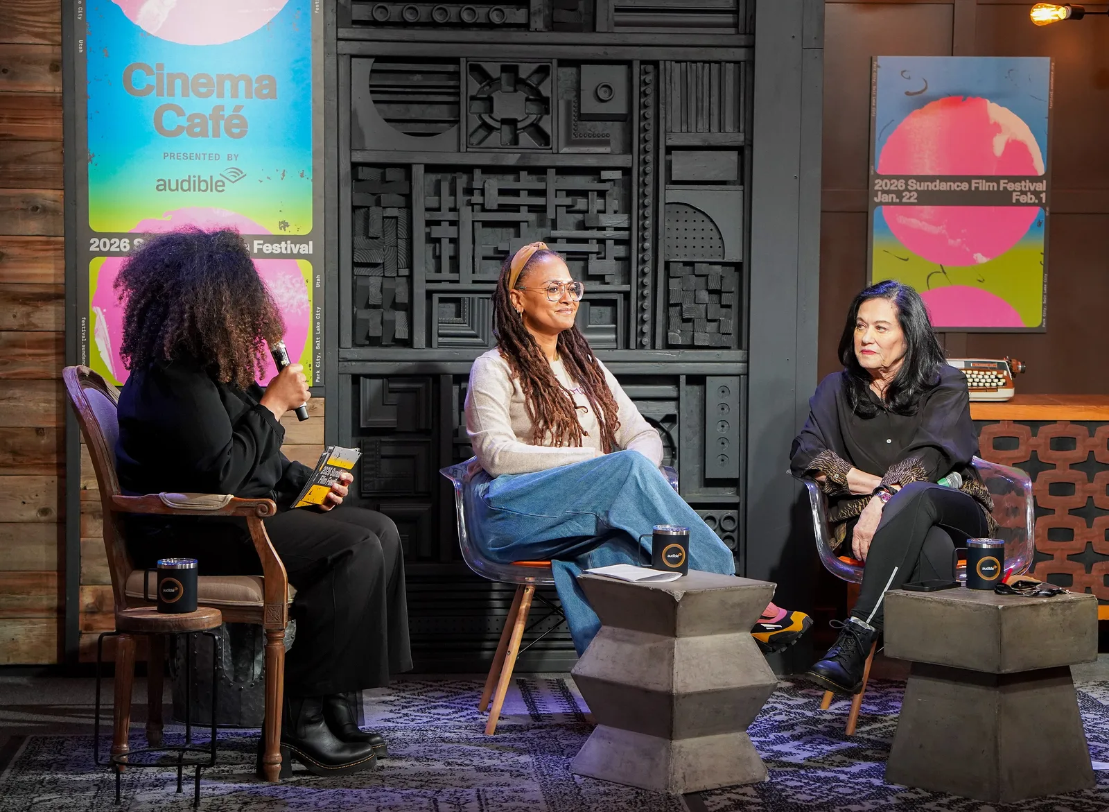 Barbara Kopple and Ava DuVernay at the 2026 Sundance Film Festival
