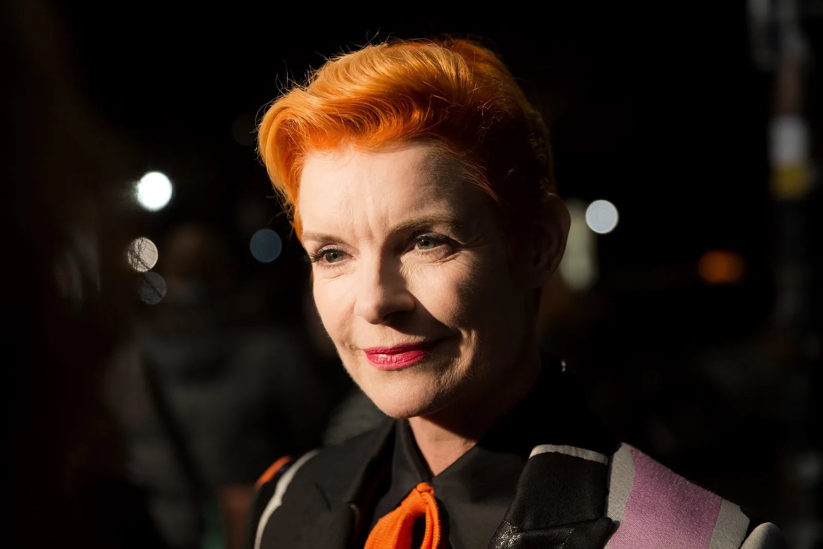 Sandy Powell , opening evening of Vienna International Film Festival 2015 at Gartenbaukino in Vienna , Austria .