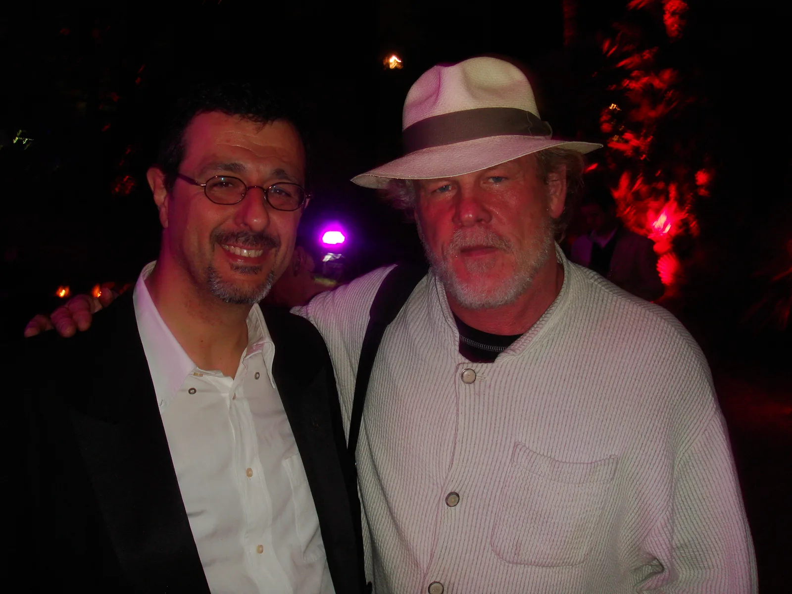 Nick Nolte and Alain Zirah 2008 (2544500287)