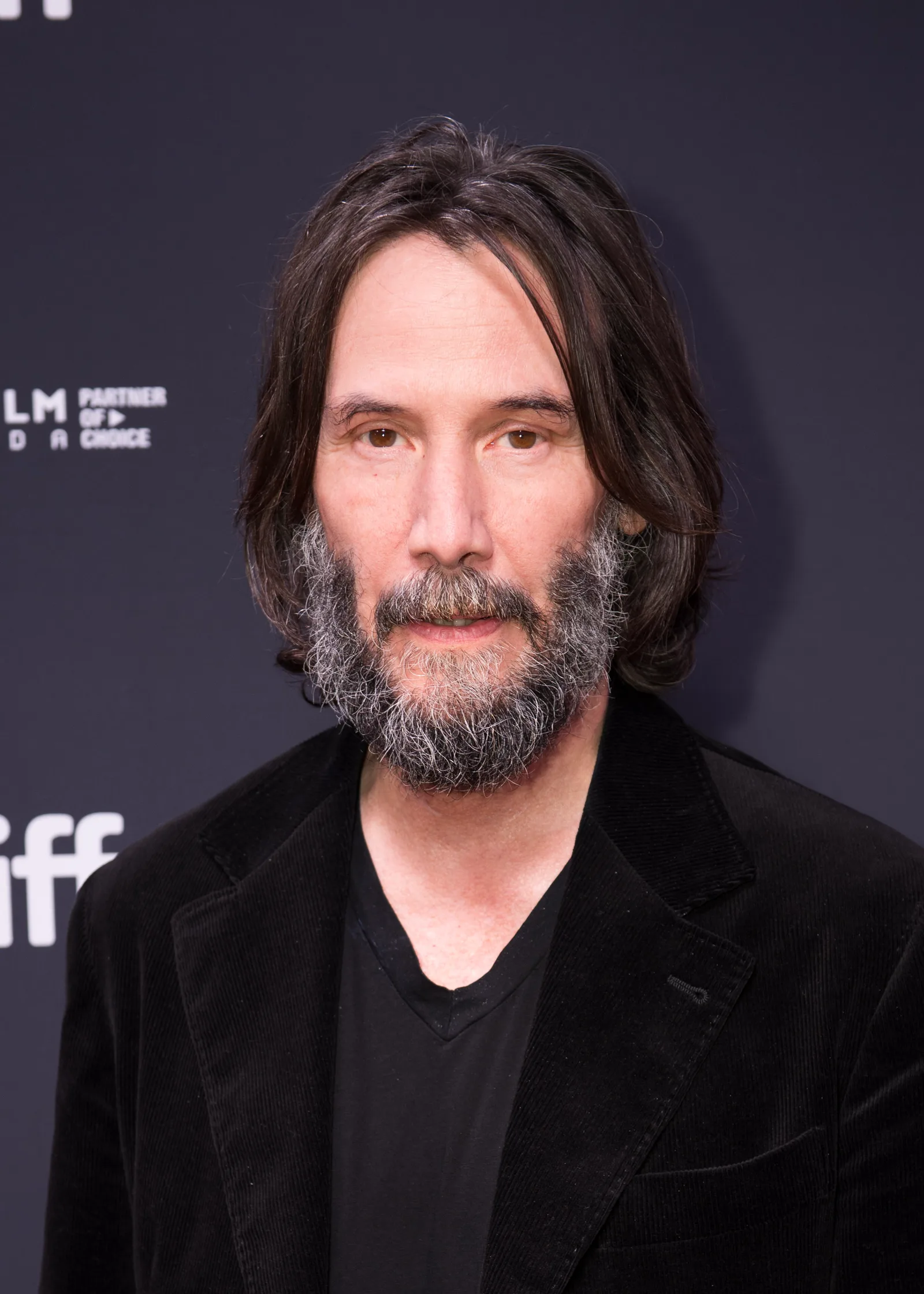 Keanu Reeves at the 2025 Toronto International Film Festival