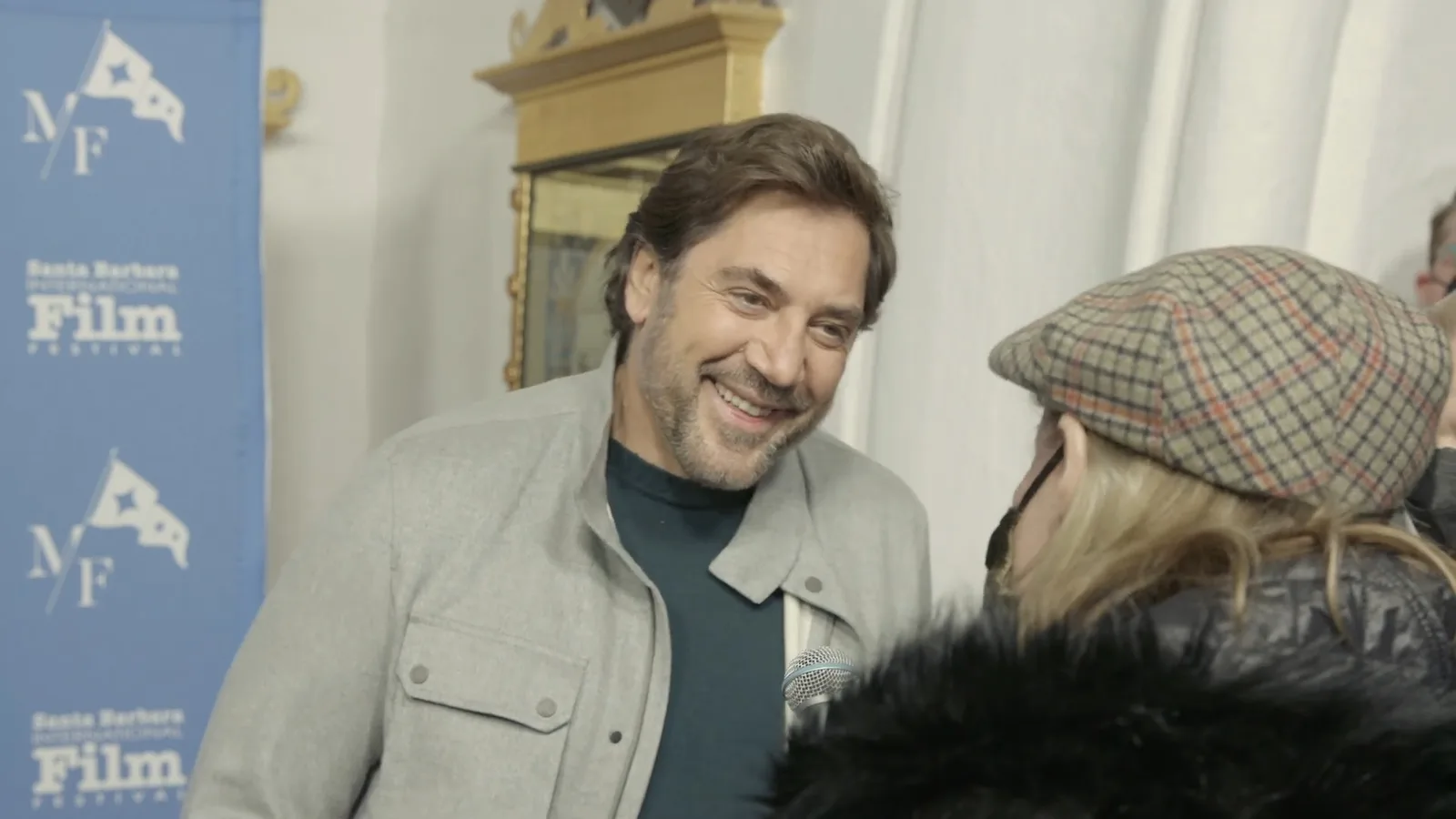 Javier Bardem at the 2022 Santa Barbara International Film Festival in Santa Barbara, California.