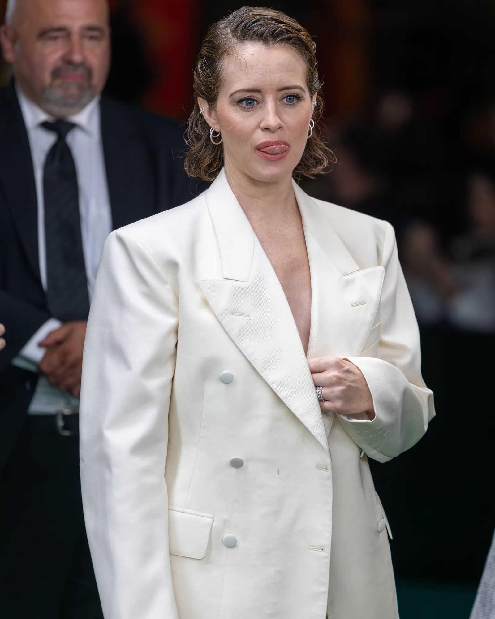 Claire Foy on the Green Carpet at the 2025 Zurich Film Festival.