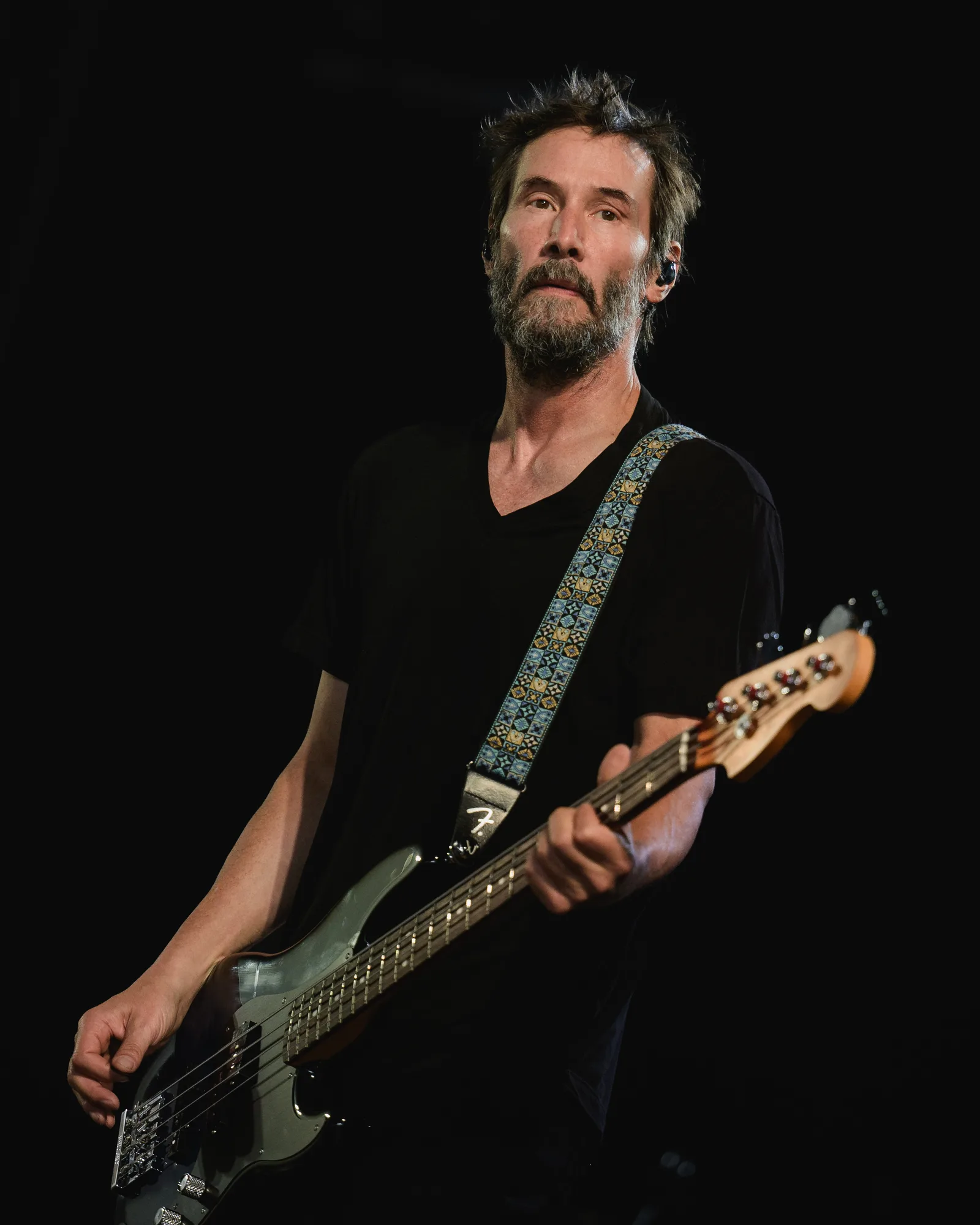Keanu Reeves on stage with Dogstar at the Tons of Rock festival in Oslo, Norway, 2026