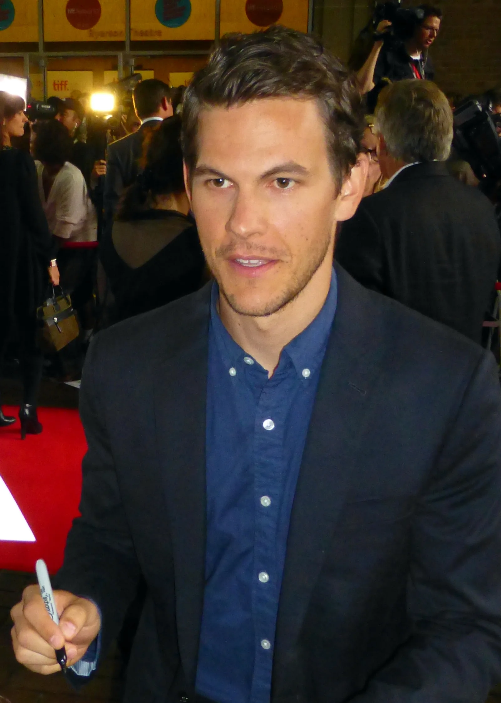 Tom Lipinski at the premiere of Labor Day, Toronto Film Festival 2013