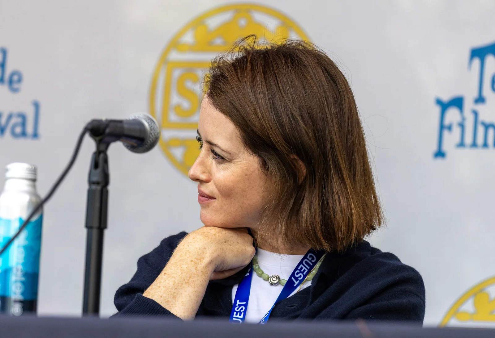 Claire Foy at the 2025 Telluride Film Festival