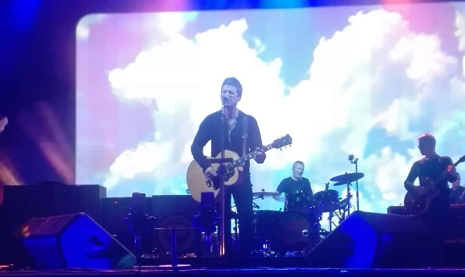 Noel Gallagher's High Flying Birds live at Pistoia Blues, Italy, on July 8th 2019