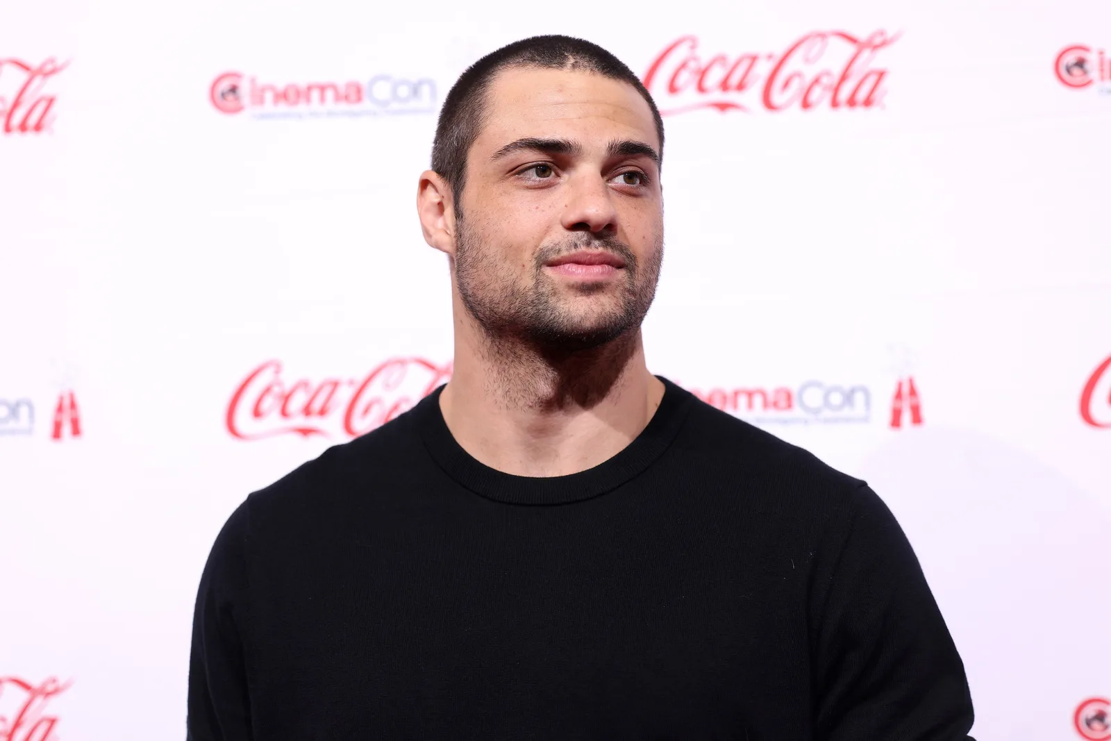 Noah Centineo on the red carpet at the Big Screen Achievement Awards at the 2026 CinemaCon at The Colosseum Theater at Caesars Palace in Las Vegas, Nevada.