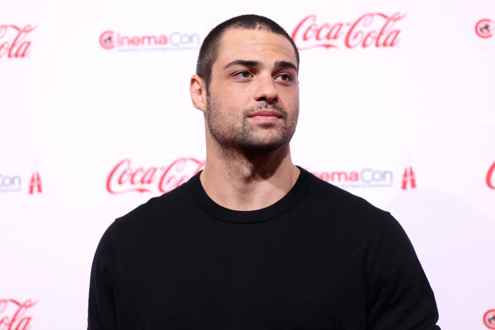 Noah Centineo on the red carpet at the Big Screen Achievement Awards at the 2026 CinemaCon at The Colosseum Theater at Caesars Palace in Las Vegas, Nevada.