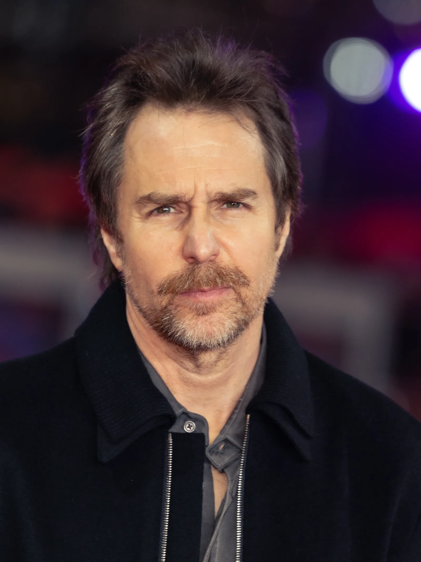 Actor Sam Rockwell at the premiere of Good Luck, Have Fun, Don't Die at the 2026 Berlin International Film Festival