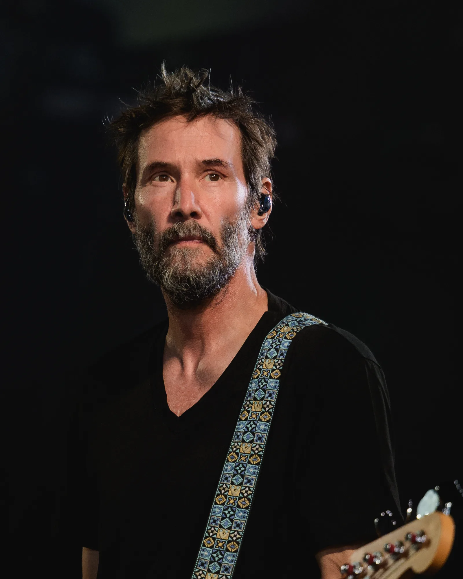 Keanu Reeves on stage with Dogstar at the Tons of Rock festival in Oslo, Norway, 2026