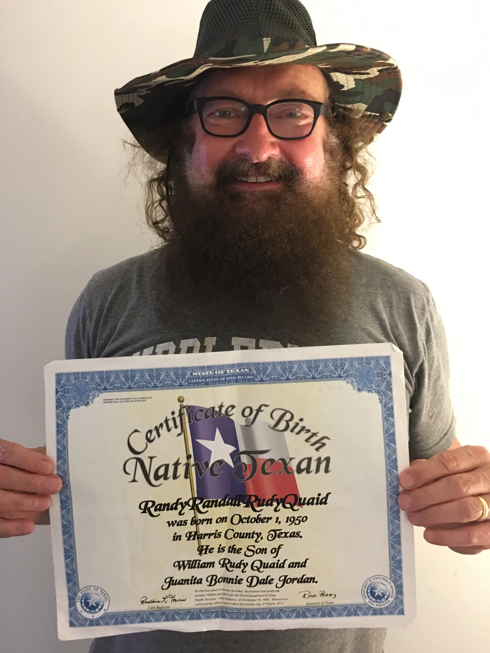 Randy Randall Rudy Quaid Is Randy Quaids Birth Name