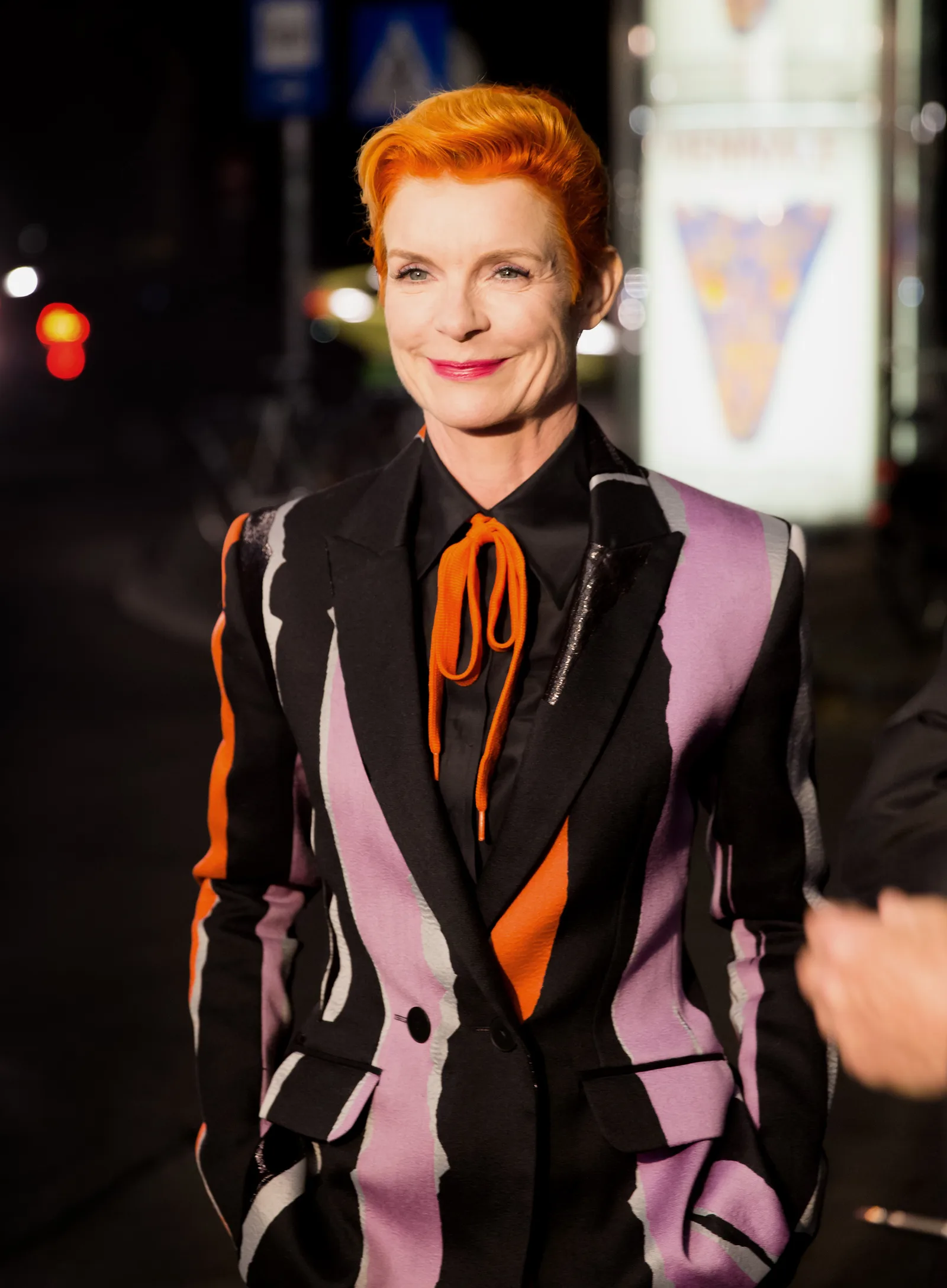 Sandy Powell , opening evening of Vienna International Film Festival 2015 at Gartenbaukino in Vienna , Austria .
