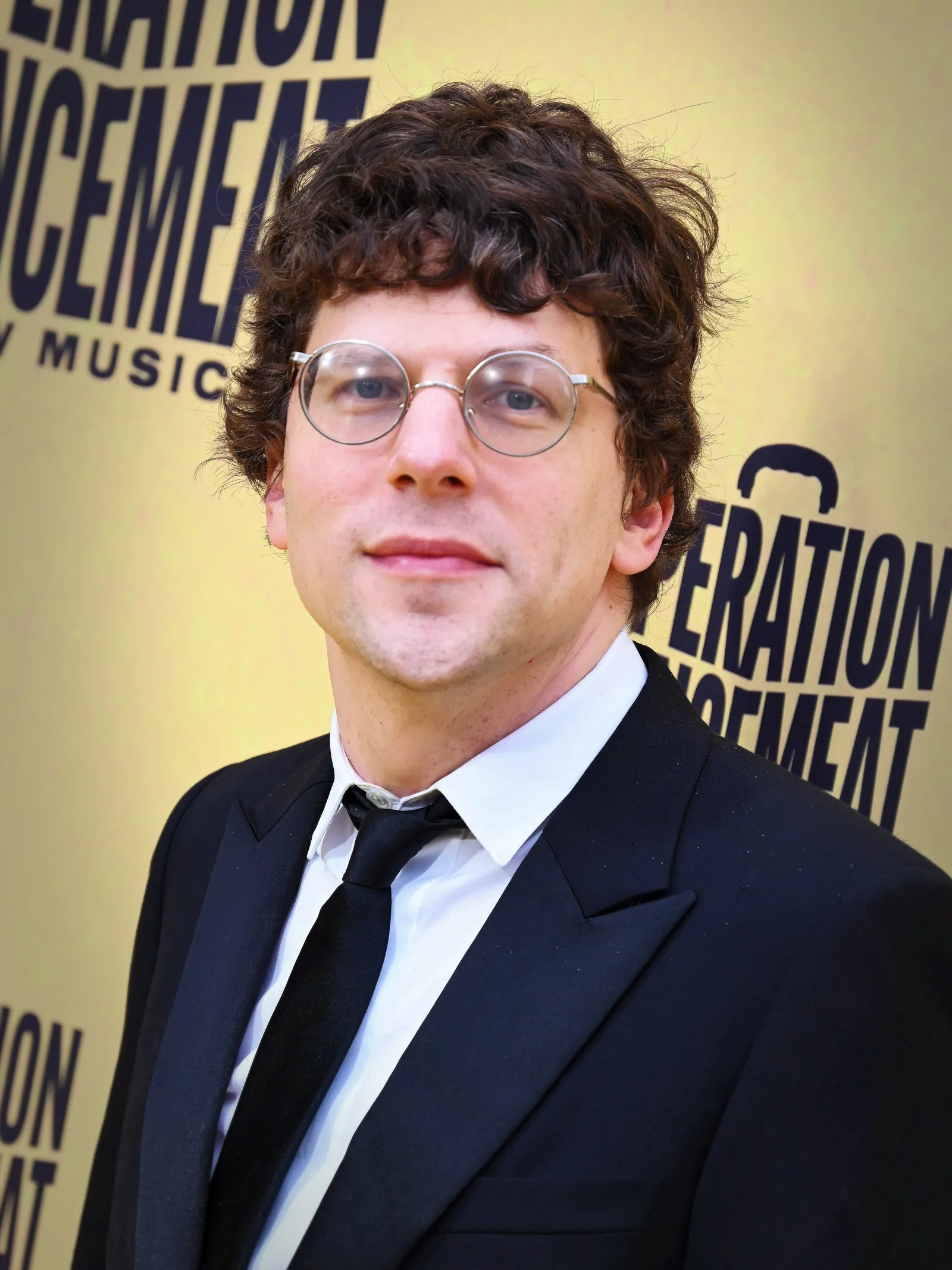 Jesse Eisenberg at the Broadway opening of "Operation Mincemeat," 2025