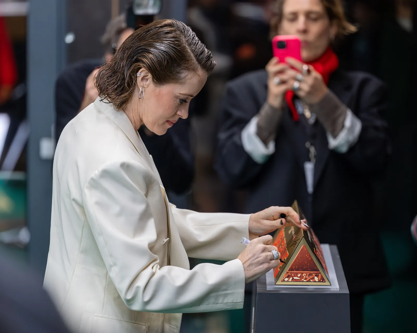 Claire Foy on the Green Carpet at the 2025 Zurich Film Festival.
