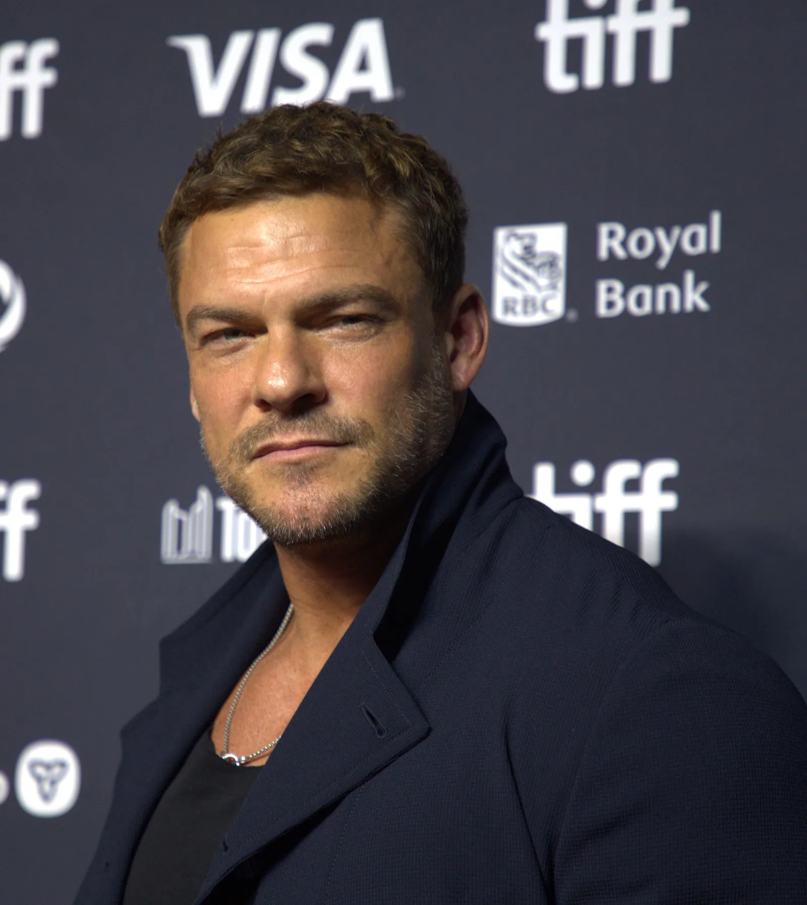 Alan Ritchson at TIFF 2025.