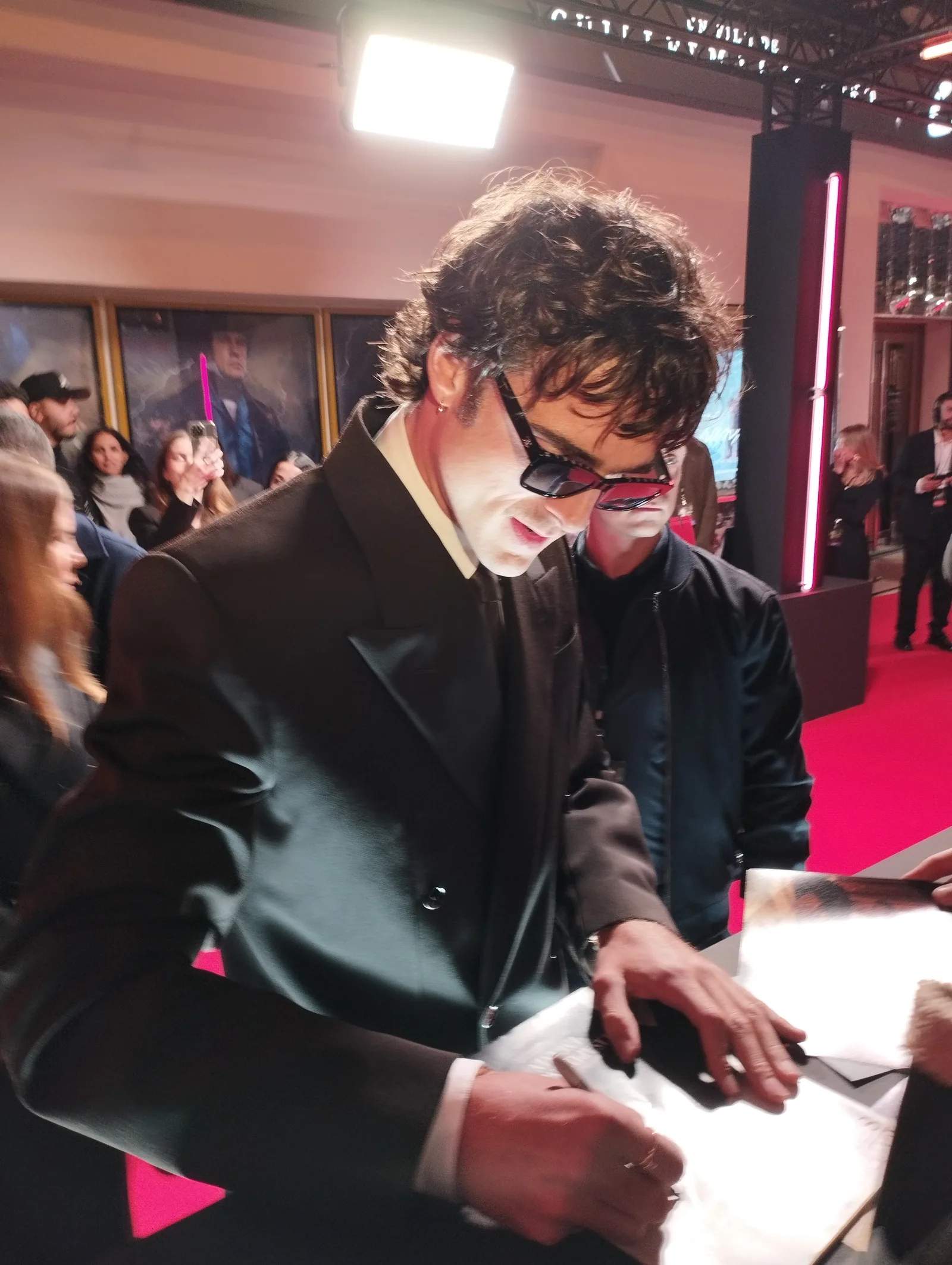 Jacob Elordi à l'avant-première de "Frankenstein" de Guillermo del Toro au Grand Rex, le 10 octobre 2025.